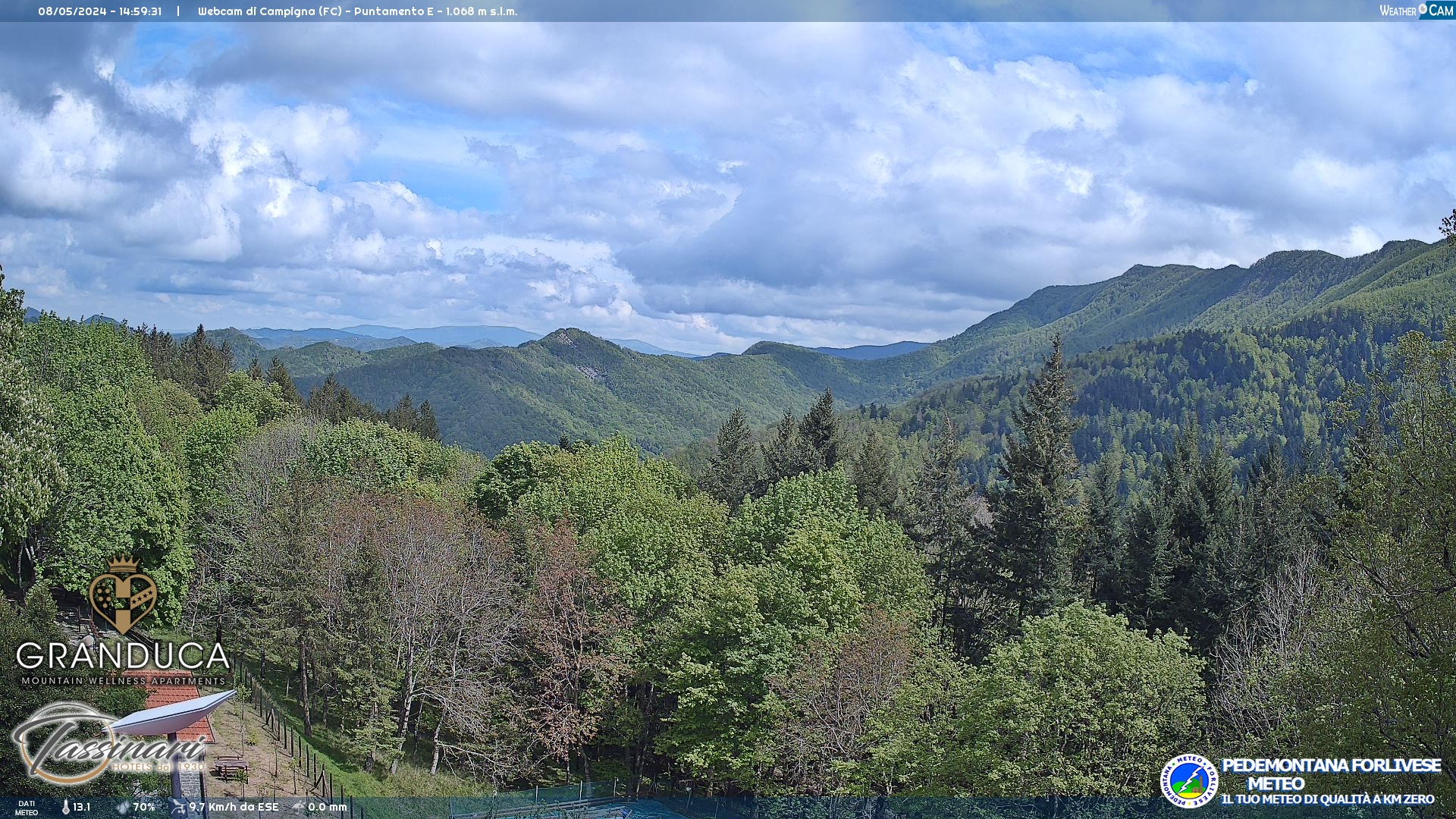 webcam campigna valle