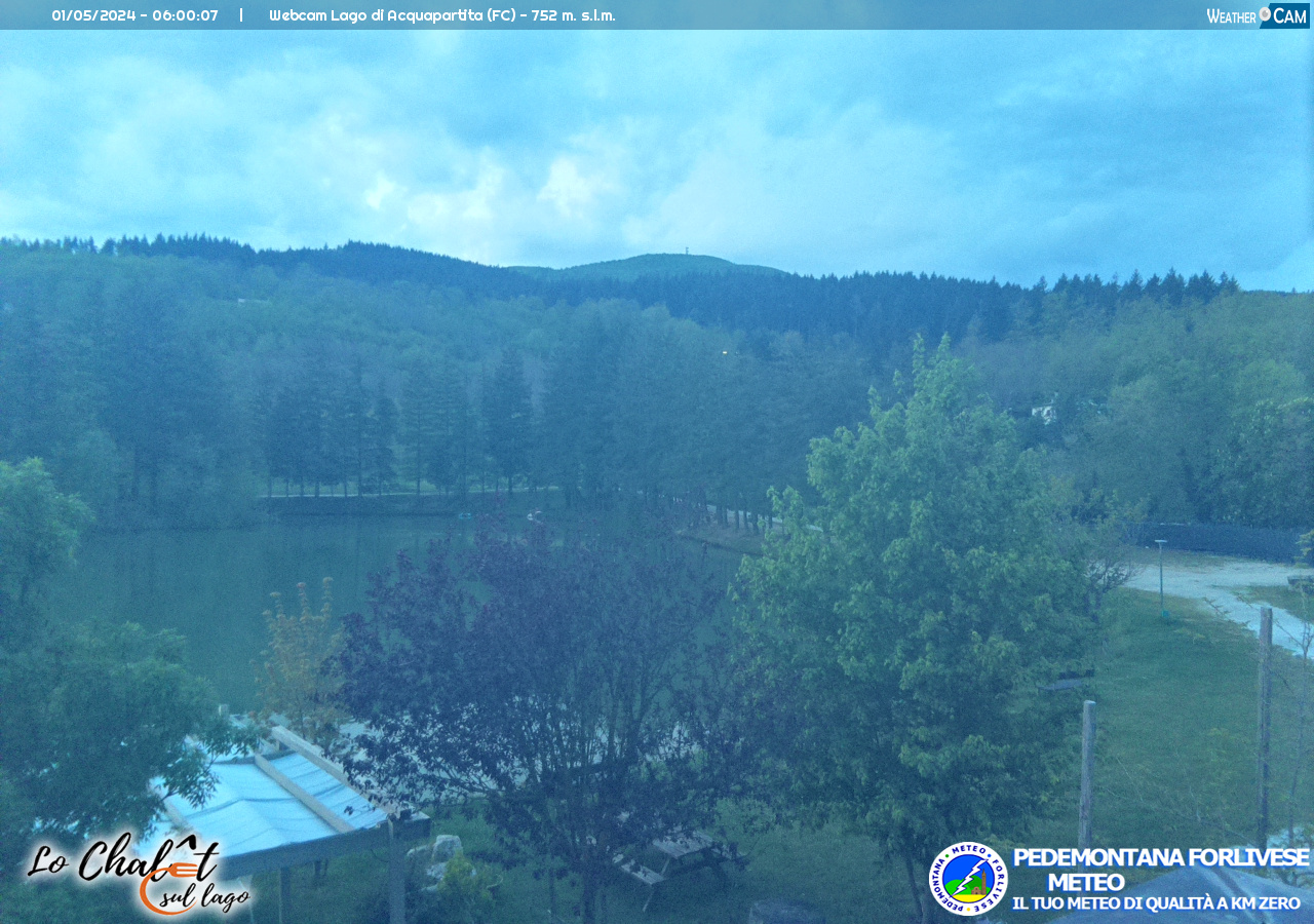 webcam lago acquapartita